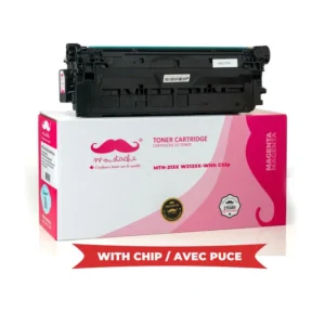 Moustache Compatible HP 213X W2133X Magenta High Yield Toner Cartridge w/Chip