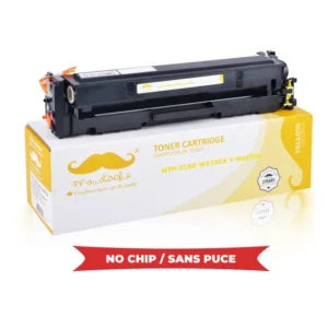 Moustache Compatible HP 218X W2182X Yellow High Yield Toner Cartridge