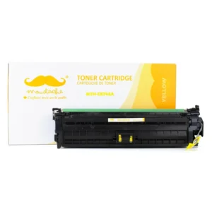 Moustache Compatible HP 307A CE742A Yellow Toner Cartridge