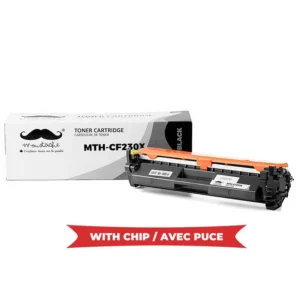 Moustache Compatible HP 30X CF230X Black High Yield Toner Cartridge w/Chip