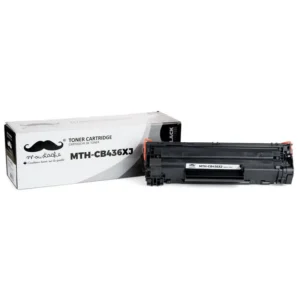 Moustache Compatible HP 36X CB436X Black High Yield Toner Cartridge