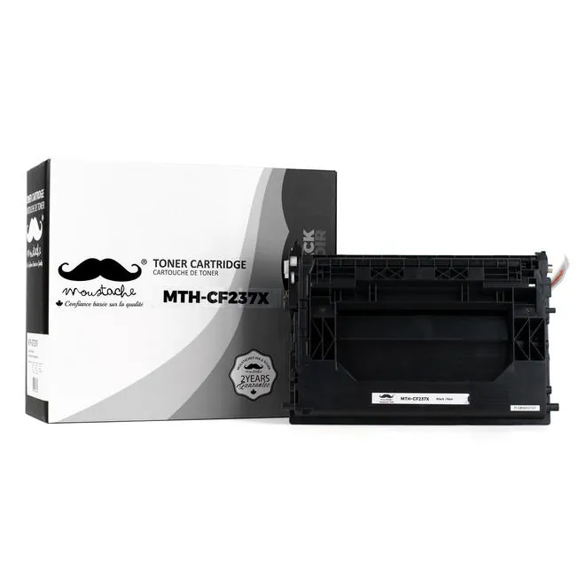 Moustache Compatible HP 37X CF237X Black High Yield Toner Cartridge