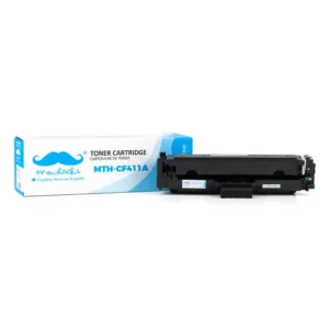 Moustache Compatible HP 410A CF411A Cyan Toner Cartridge