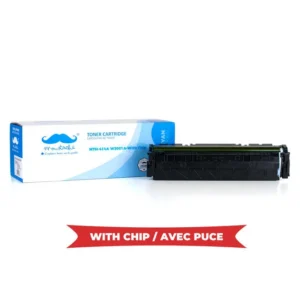 Moustache Compatible HP 414A W2021A Cyan Toner Cartridge w/Chip