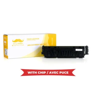 Moustache Compatible HP 414X W2022X Yellow High Yield Toner Cartridge w/Chip