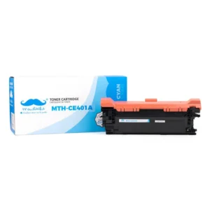 Moustache Compatible HP 507A CE401A Cyan Toner Cartridge
