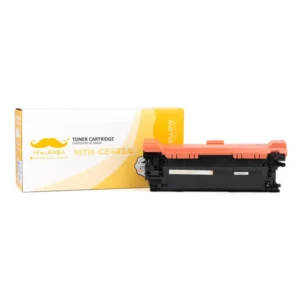 Moustache Compatible HP 507A CE402A Yellow Toner Cartridge