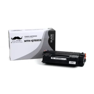 Moustache Compatible HP 53X Q7553X Black High Yield Toner Cartridge