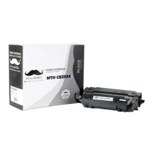 Moustache Compatible HP 55X CE255X Black High Yield Toner Cartridge