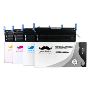 Moustache Compatible HP 645A BK/C/M/Y Toner Cartridge Combo
