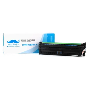 Moustache Compatible HP 651A CE341A Cyan Toner Cartridge