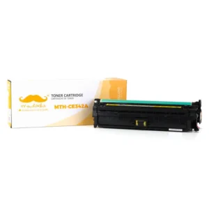 Moustache Compatible HP 651A CE342A Yellow Toner Cartridge