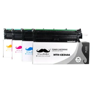 Moustache Compatible HP 651A BK/C/M/Y Toner Cartridge Combo