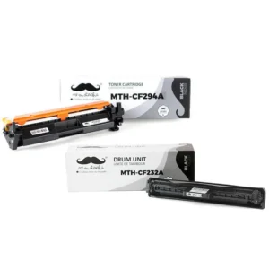 Moustache Compatible HP 94A CF294A Black Toner Cartridge & 32A CF232A Drum Combo