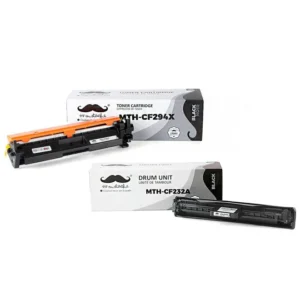 Moustache Compatible HP 94X CF294X Black Toner Cartridge & 32A CF232A Drum Combo