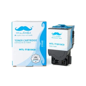 Moustache Compatible Lexmark 71B10C0 Cyan Toner Cartridge