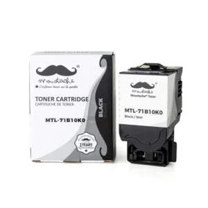 Moustache Compatible Lexmark 71B10K0 Black Toner Cartridge