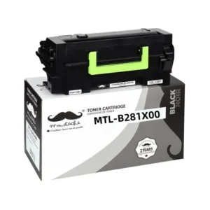 Moustache Compatible Lexmark B281X00 Black Extra Yield Toner Cartridge