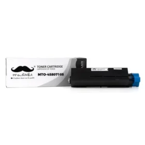 Moustache Compatible Okidata 45807105 Black High Yield Toner Cartridge