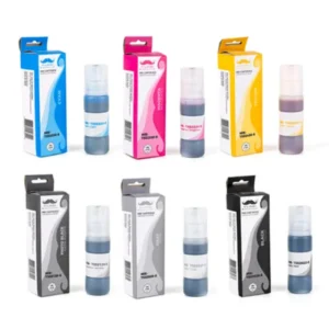 Moustache Compatible Epson T522 BK/C/M/Y/PK/GY High Yield EcoTank Ink Bottle Combo