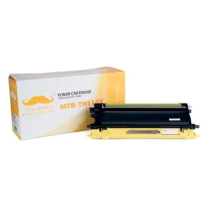 Moustache Remanufactured Brother TN115Y Yellow High Yield Toner Cartridge
