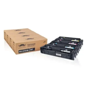 Moustache Remanufactured Canon 075H BK/C/M/Y High Yield Toner Cartridge Combo