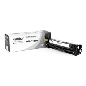 Moustache Remanufactured Canon 118BK 2662B001AA Black Toner Cartridge