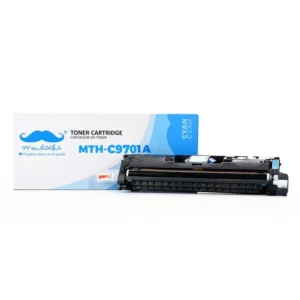 Moustache Remanufactured HP 121A C9701A Cyan Toner Cartridge