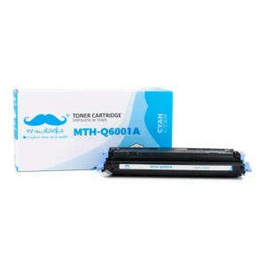 Moustache Remanufactured HP 124A Q6001A Cyan Toner Cartridge