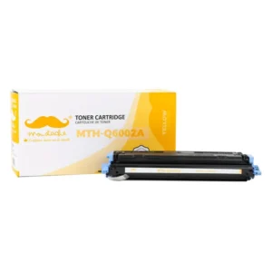 Moustache Remanufactured HP 124A Q6002A Yellow Toner Cartridge
