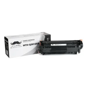 Moustache Remanufactured HP 12X Q2612XX Black Extra High Yield Toner Cartridge