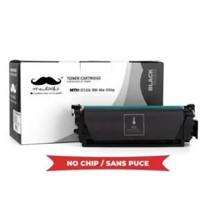 Moustache Remanufactured HP 212A W2120A Black Toner Cartridge