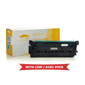 Moustache Remanufactured HP 212X W2122X Yellow High Yield Toner Cartridge w/Chip