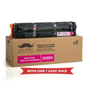 Moustache Remanufactured HP 215A W2313A Magenta Toner Cartridge w/Chip