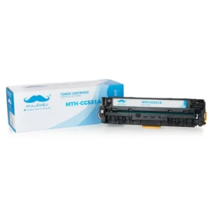 Moustache Remanufactured HP 304A CC531A Cyan Toner Cartridge