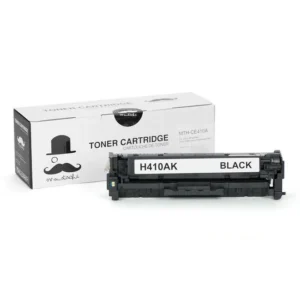 Moustache Remanufactured HP 305A CE410A Black Toner Cartridge
