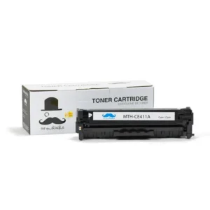 Moustache Remanufactured HP 305A CE411A Cyan Toner Cartridge
