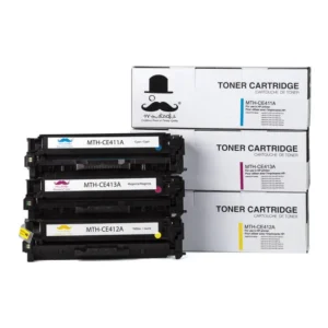 Moustache Remanufactured HP 305A C/M/Y Toner Cartridge Combo