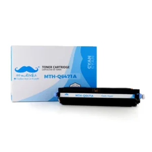 Moustache Remanufactured HP 502A Q6471A Cyan Toner Cartridge