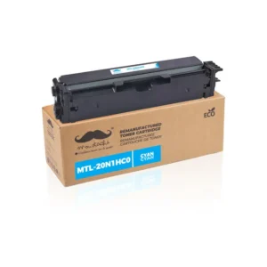 Moustache Remanufactured Lexmark 20N1HC0 Cyan High Yield Toner Cartridge