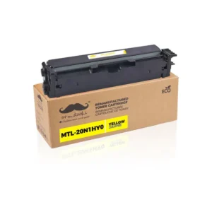 Moustache Remanufactured Lexmark 20N1HY0 Yellow High Yield Toner Cartridge