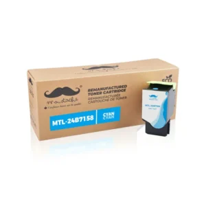 Moustache Remanufactured Lexmark 24B7158 Cyan Toner Cartridge