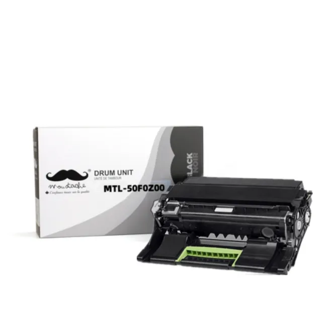 Moustache Remanufactured Lexmark 50F0Z00 Black Imaging Unit