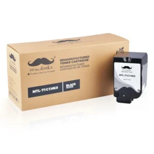 Moustache Remanufactured Lexmark 71C1HK0 Black High Yield Toner Cartridge