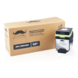 Moustache Remanufactured Lexmark 75M1HK0 Black High Yield Toner Cartridge