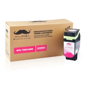 Moustache Remanufactured Lexmark 75M1HM0 Magenta High Yield Toner Cartridge