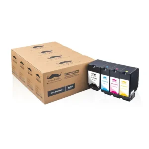 Moustache Remanufactured Lexmark 81C1XK0 81C1XC0 81C1XY0 BK/C/M/Y Toner Cartridge Combo