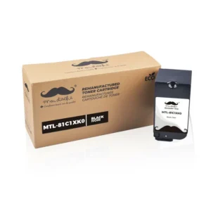 Moustache Remanufactured Lexmark 81C1XK0 Black Extra High Yield Toner Cartridge