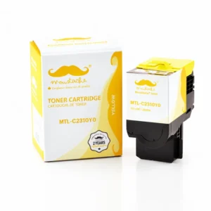 Moustache Remanufactured Lexmark C2310Y0 Yellow Toner Cartridge