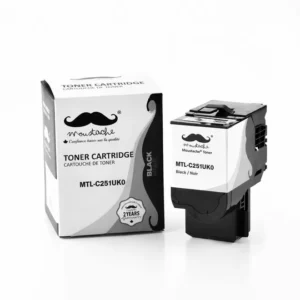 Moustache Remanufactured Lexmark C251UK0 Black Ultra High Yield Toner Cartridge